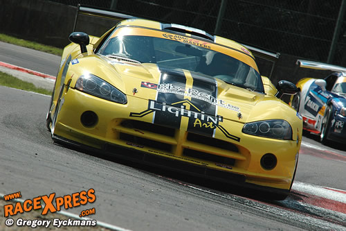 Wim Lumbeeck in de Dodge Viper GT3